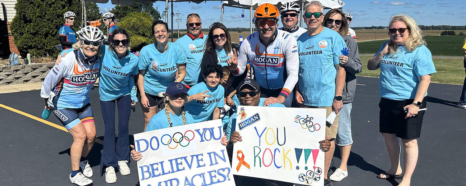 The Hogan team at the Bike MS Express Gateway Getaway Bike Ride.